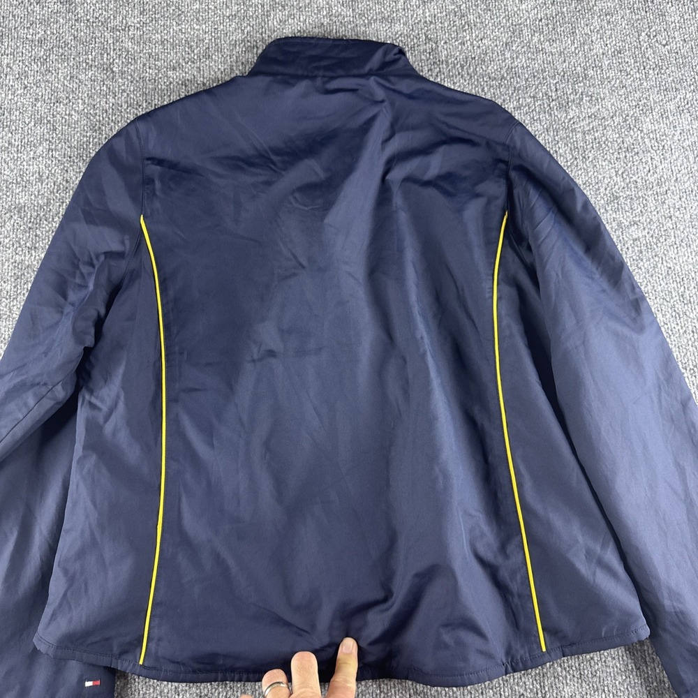 Tommy Hilfiger Golf Mens Jacket Windbreaker Blue Full Zip Size Large - Picture 7 of 8